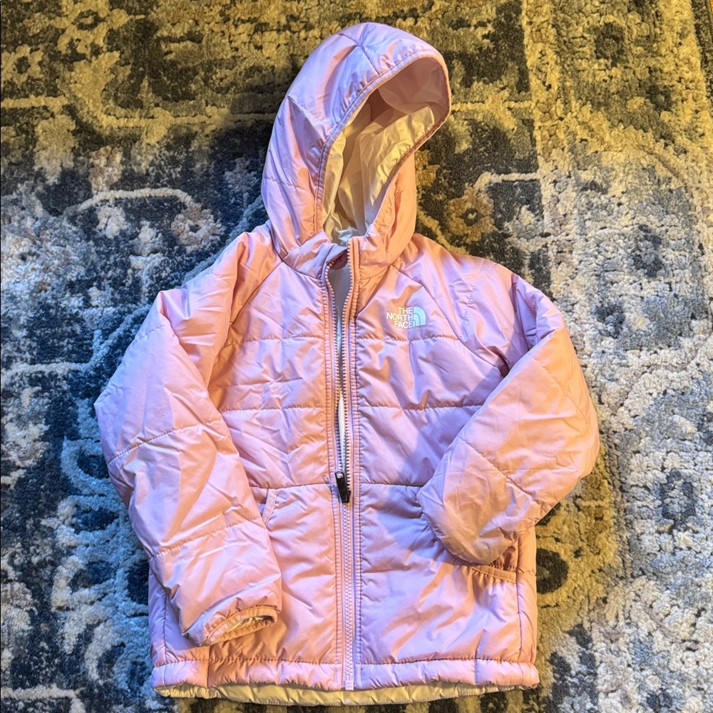 The North Face Light Pink Quilted Jacket